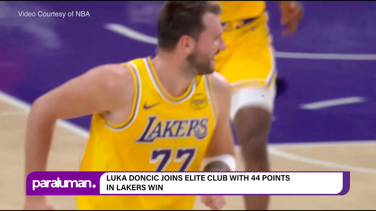 Luka Doncic's 44-Point Masterclass Silences Critics